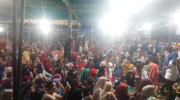 Menyala Ribuan Masyarakat Lawe Sumur Hadiri Kampanye Dialogis Pasangan Nomor Urut 2 , Siap Menangkan RASA